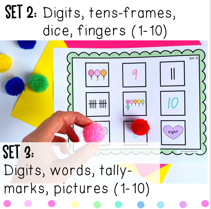 Number Bingo 1-10 | Prep/Kindergarten Maths Centres