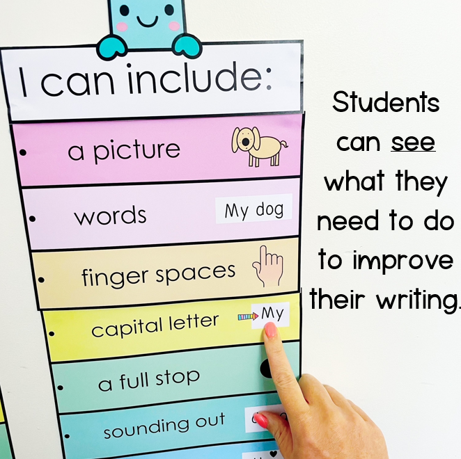 Bump it up wall for Prep/Kindergarten