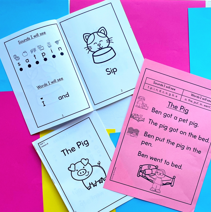 Small Reading Group Lessons for Kindergarten | Unit 1 CVC Words SOR Aligned