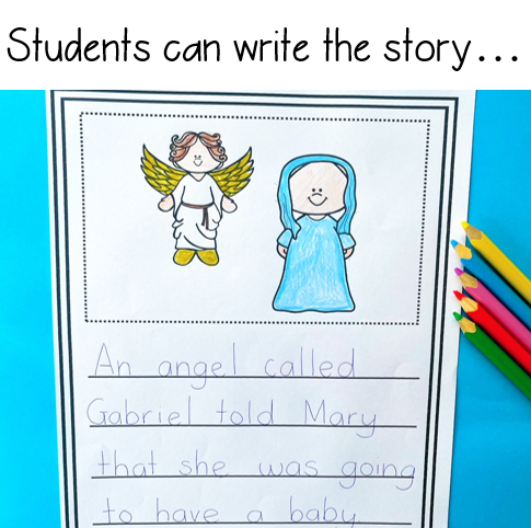 Christmas Nativity Story Book | Kindergarten and Year One