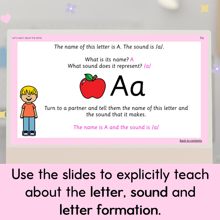Phonics Slides and Alphabet Book Bundle