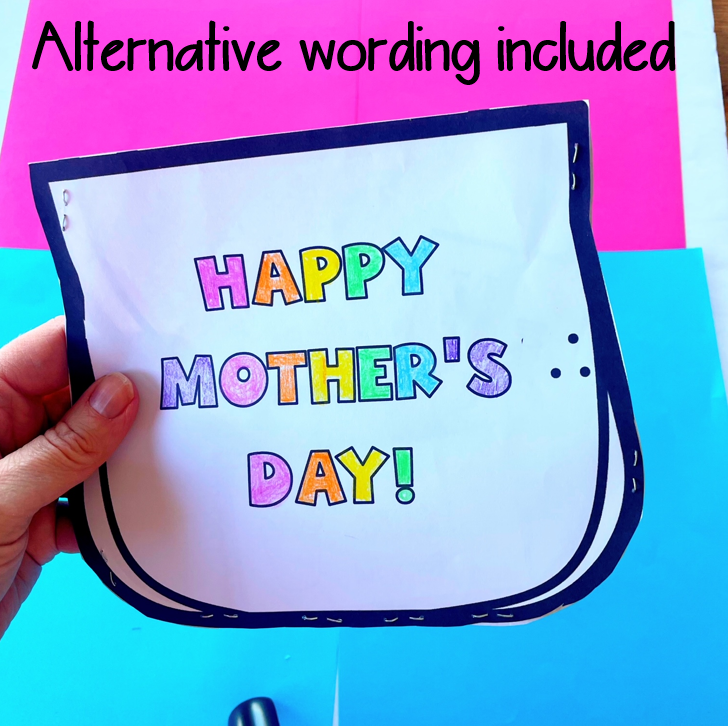 Mother's Day Craft | Purse and Coupons Activity
