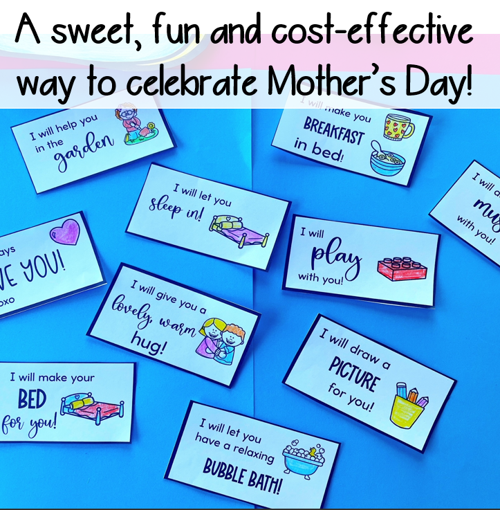 Mother's Day Craft | Purse and Coupons Activity