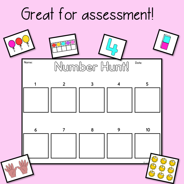Number Hunt 1-10
