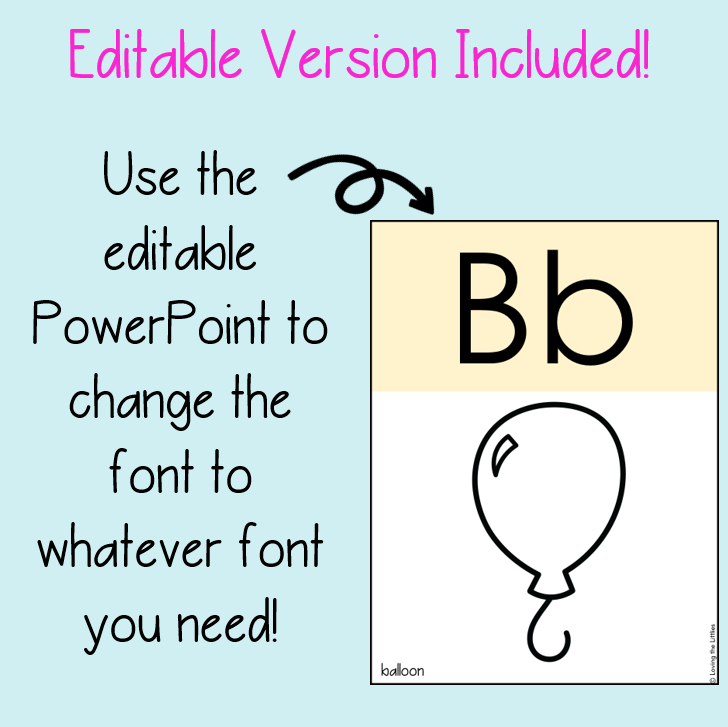 Pastel Alphabet Posters | All Australian Fonts