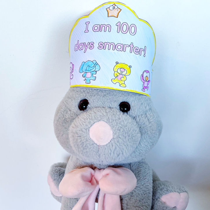 100th Day of School Crown | 100 days of school freebie