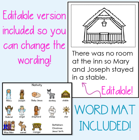 Christmas Nativity Story Book | Kindergarten and Year One