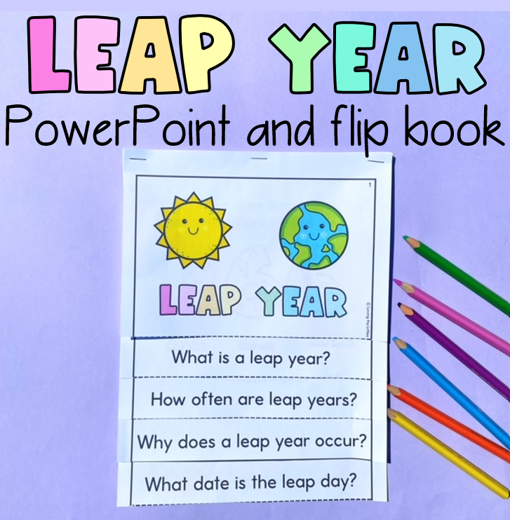 Leap Year PowerPoint and Flip Book | 2024 leap day activity