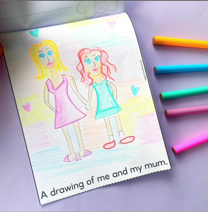 Mother’s Day Flip Book Writing Activity