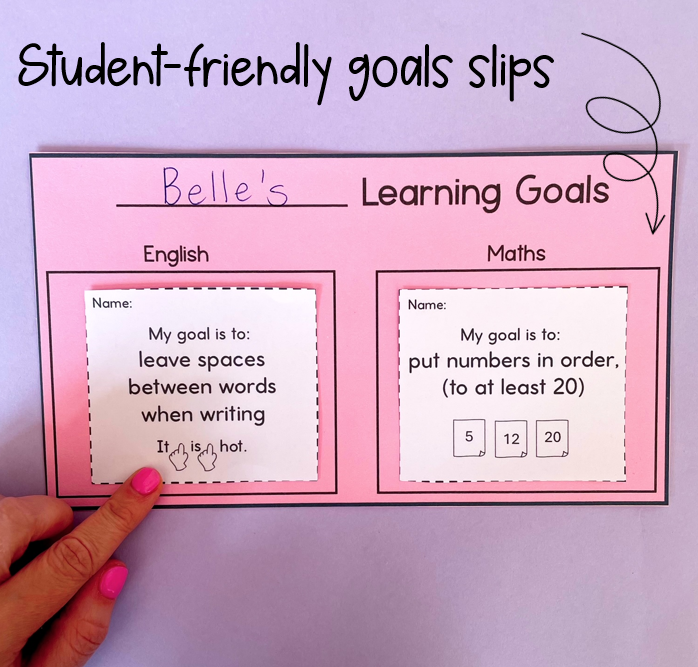 Foundation English and Maths Learning Goals | Student Slips Tracking & Certificates | Aligned with Australian Curriculum V9