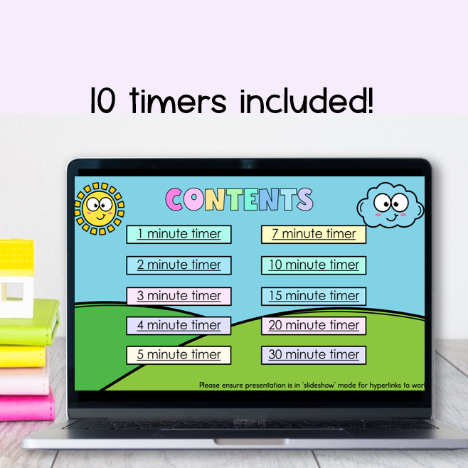 Visual Countdown Timers PowerPoint | Digital Classroom Timers
