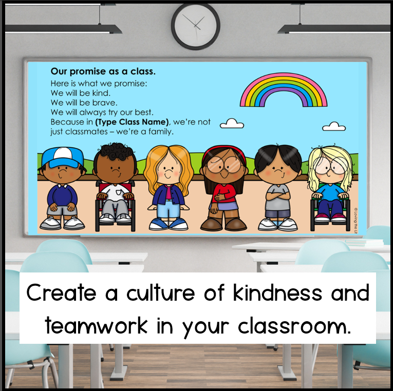 Editable Back to School Class Story | Customizable PowerPoint for Beginning of Year