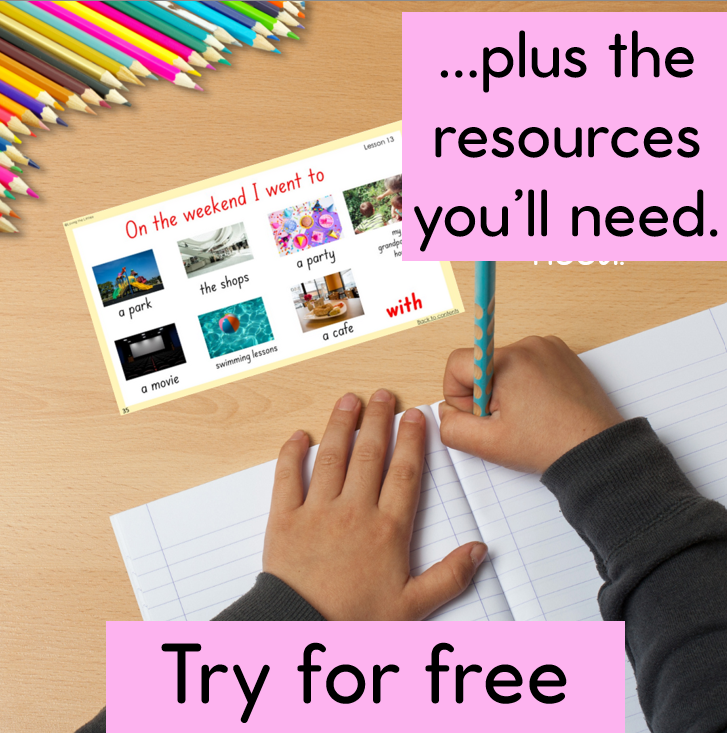 Kindergarten Term 2 Writing Unit Sample | Prep Writing | All Australian Fonts