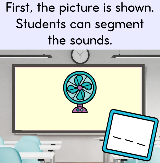 Encoding CVC Words PowerPoint | Spelling Activity for Kindergarten