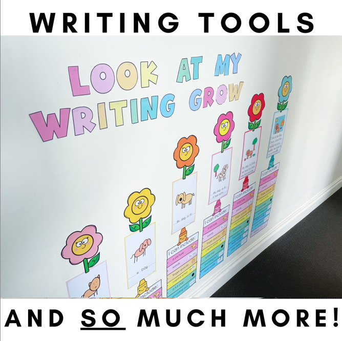 Getting Started in Prep Bundle | Essential Kindergarten Resources Bundle | Bump It Up Wall