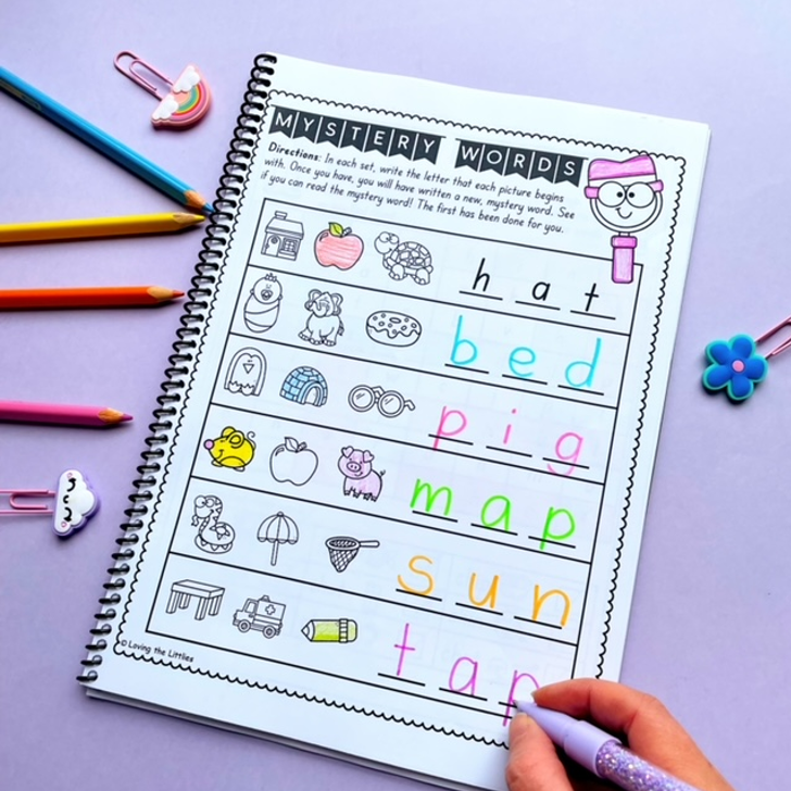 School Holiday Workbook for Prep/Kindergarten