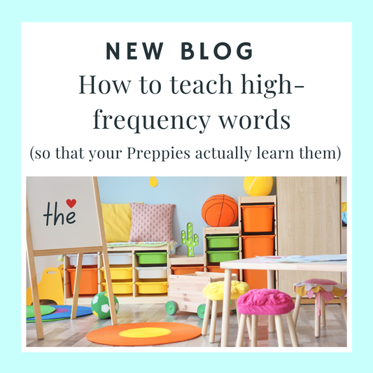 How to teach high-frequency words