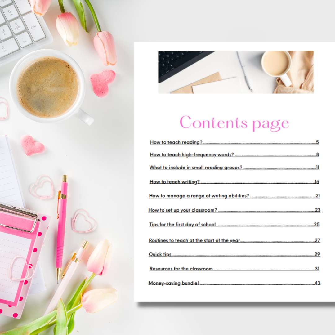 Australian Foundation Teacher Starter Guide | Reading Writing Phonics in Prep