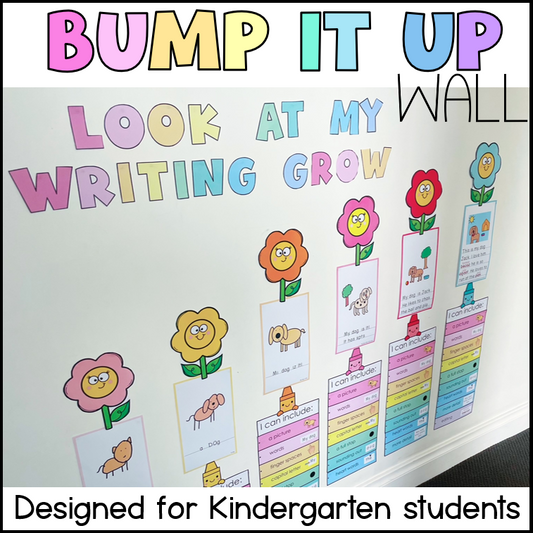 Bump it up wall for Prep/Kindergarten