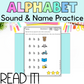 Read It! Kindergarten Letter Sound Mastery Worksheets | Alphabet Fluency Practice