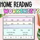 Home Reading Worksheets | Decoding Practise for Home Learning