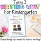 Term 3 Writing Unit for Prep/Kindergarten | Lesson Plans | Opinion Procedural & Descriptive Writing