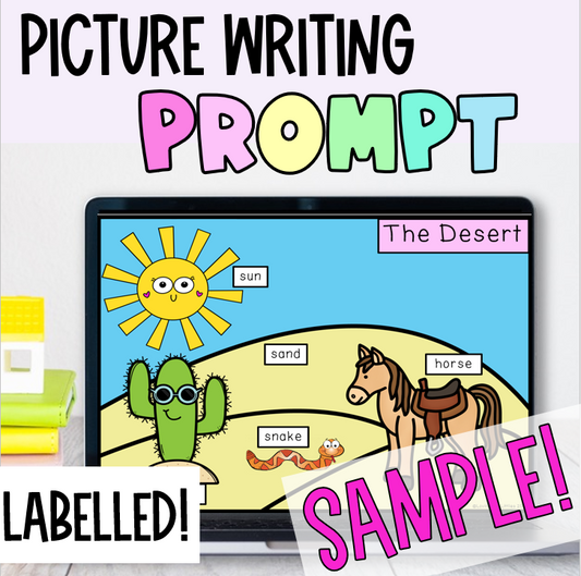 Sample Labelled Picture Writing Prompt