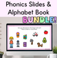 Phonics Slides and Alphabet Book Bundle