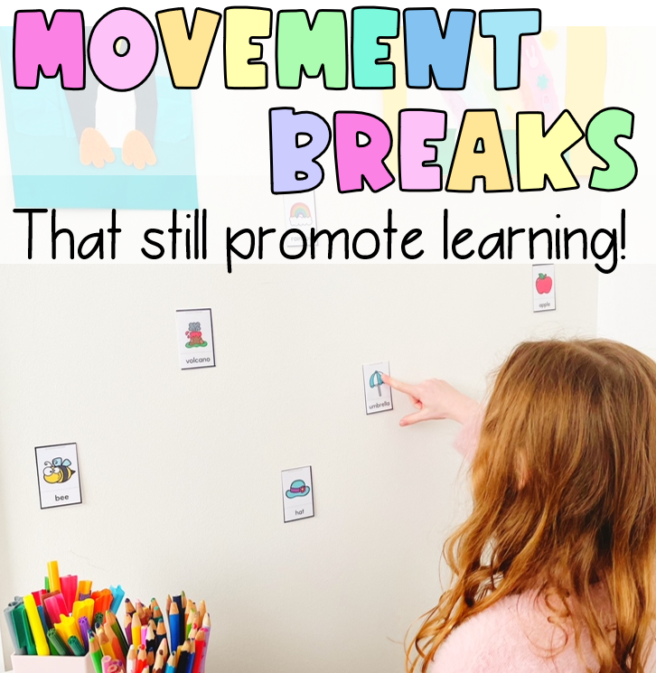 Brain Breaks for Prep/Kindergarten | Movement Breaks