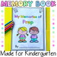 Kindergarten Memory Book | End of the Year Reflection Book for Prep