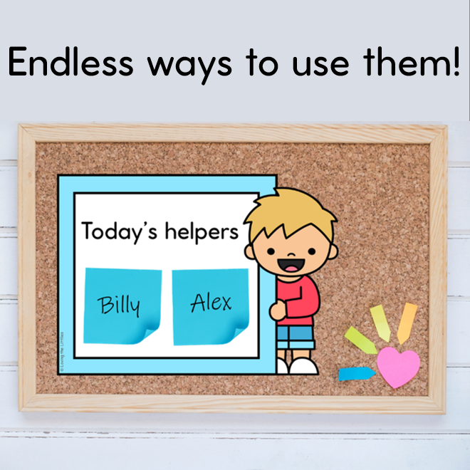 Editable Classroom Signs | Customizable Posters for Routines and Reminders