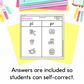 Sort It! Prep/Kindergarten Beginning Blends Sorting Worksheets