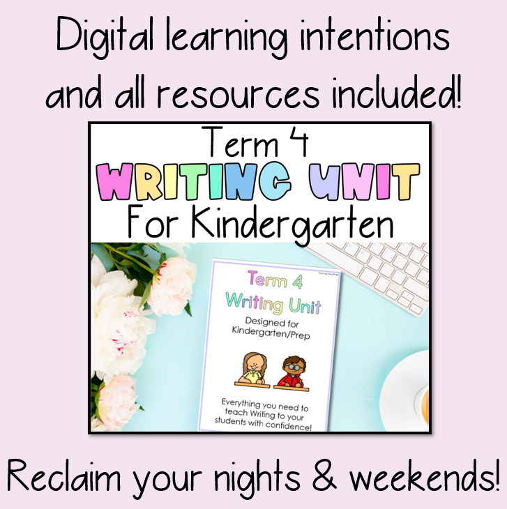 Kindergarten Writing Units Bundle
