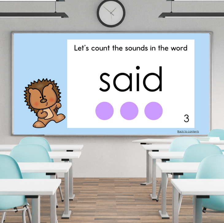 High frequency words PowerPoint | Heart words Flash words