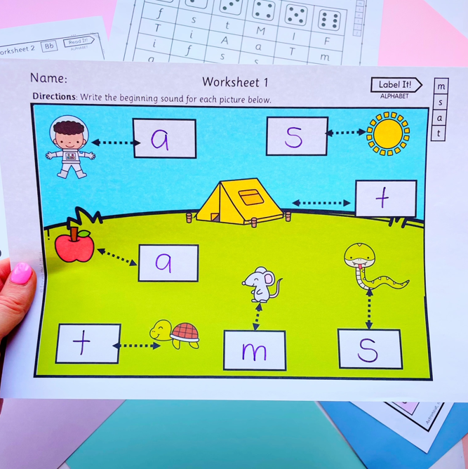 Alphabet Bundle | Phonics Activities for Teaching Letters and Sounds