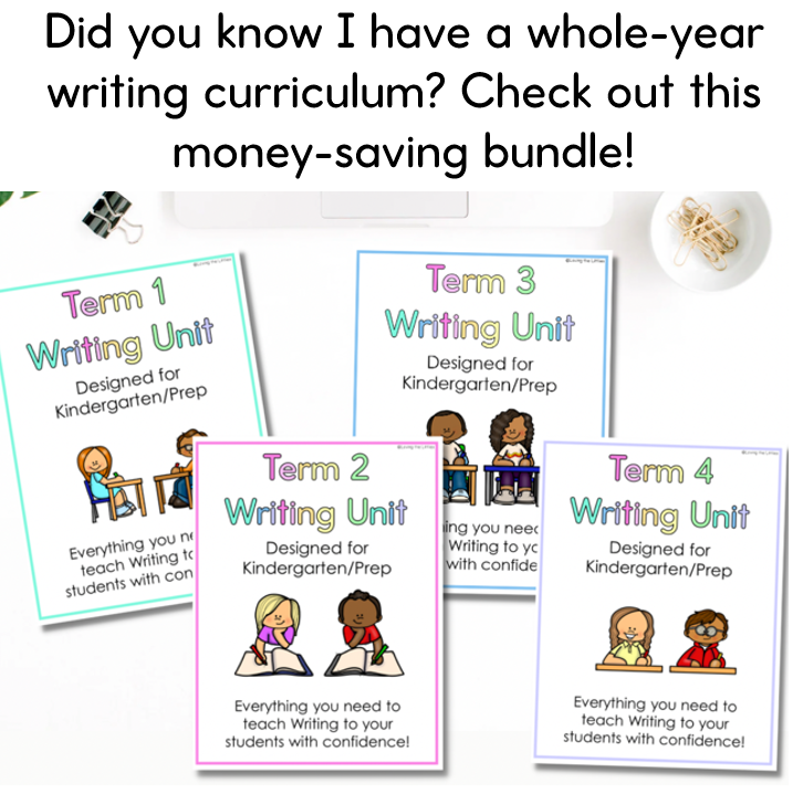 Term 4 Writing Unit for Prep/Kindergarten | Lesson Plans | Narratives Informative Writing Poetry