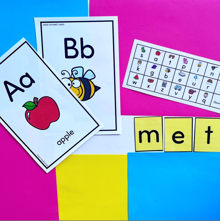 Small Reading Group Lessons for Kindergarten | Unit 1 CVC Words