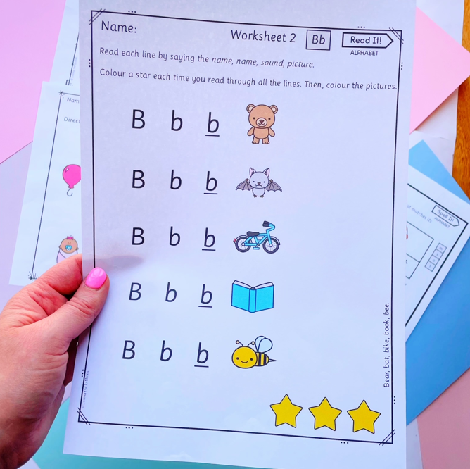 Alphabet Bundle | Phonics Activities for Teaching Letters and Sounds