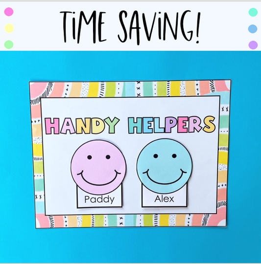 Handy Helpers | Classroom Jobs Display