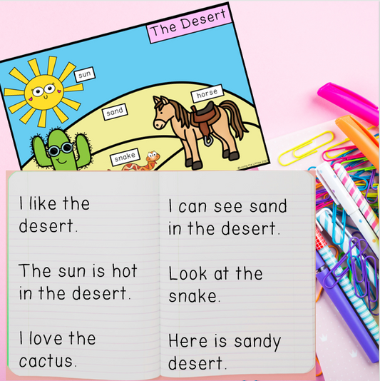 Sample Labelled Picture Writing Prompt