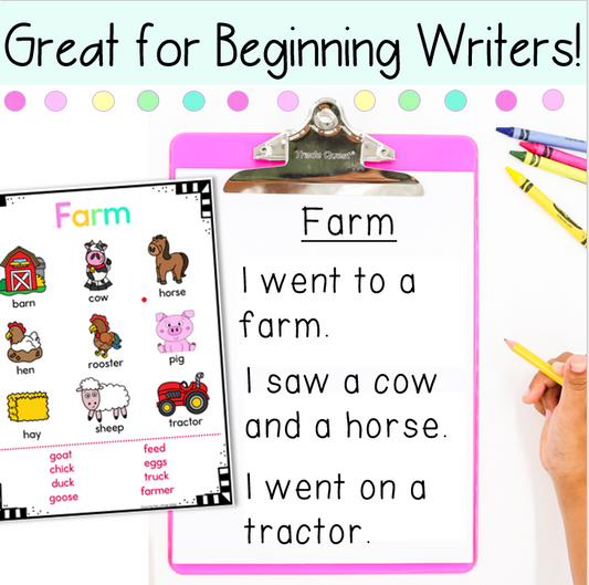 Word Banks | Word lists with pictures