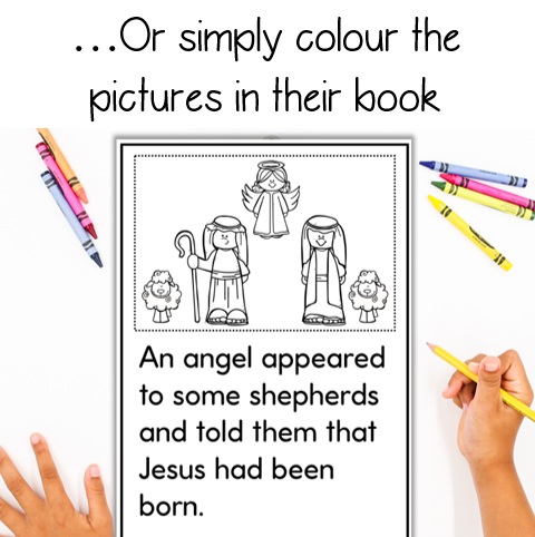 Christmas Nativity Story Book | Kindergarten and Year One