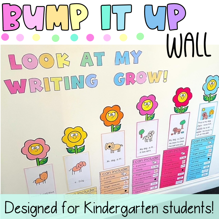 Bump it up wall for Prep/Kindergarten