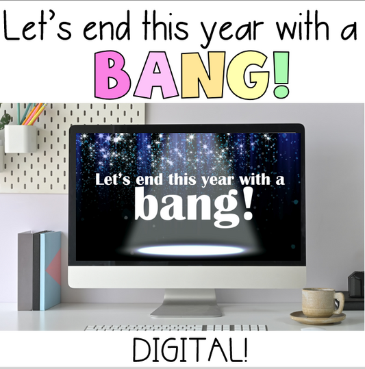 Let's end this year with a bang!