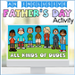 Free Father’s Day Activity | Inclusive My Special Dude Story and Worksheet