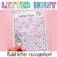 Letter Hunt Worksheets | Letter Recognition