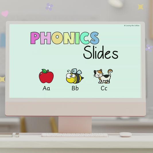Alphabet Phonics Slides | Digital Alphabet Letter Sound PowerPoint
