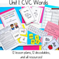 Small Reading Groups Bundle | CVC Words and Digraphs
