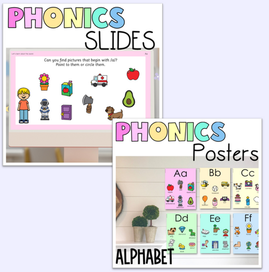 Phonics Bundle for Kindergarten | Phonics activities and centres