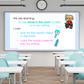 Kindergarten Writing Learning Objectives PowerPoint | Learning Intentions and Success Criteria
